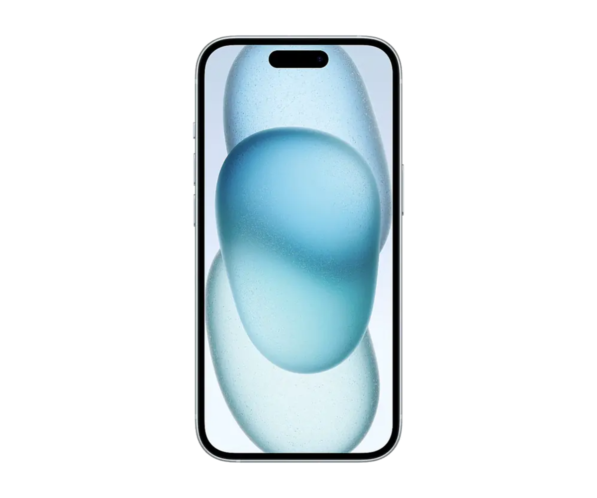 iPhone 15 front view